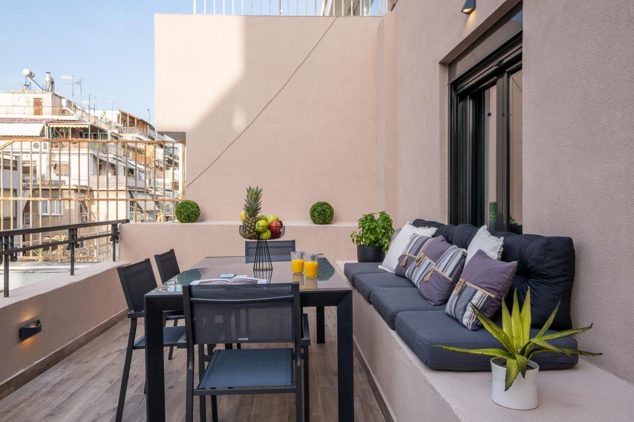 דירות אתונה Exarcheia Vibe Penthouse 1 מראה חיצוני תמונה